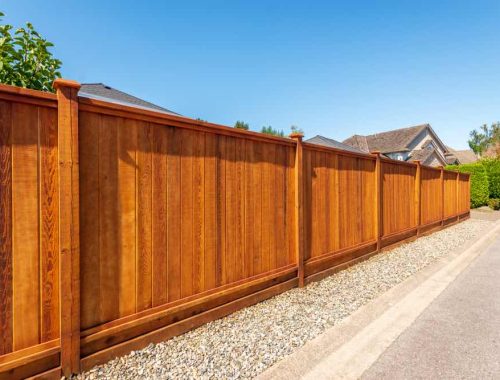 Beautiful-Stained-Fence